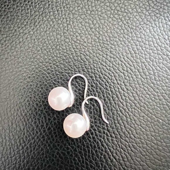 Real pearl earrings - Picture 7 of 12